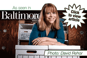 As seen in Baltimore Magazine As seen in Baltimore Magazine